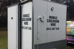 Mobile Coolroom for Hire Wollongong South Coast
